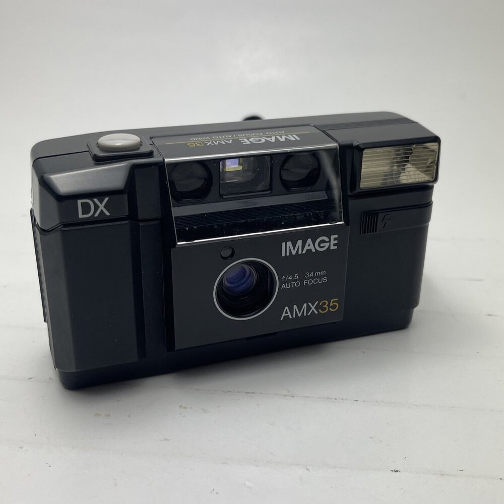 Vintage Film Camera (UNTESTED As-is) IMAGE MX35 Focus-Free Motorized Camera 35mm